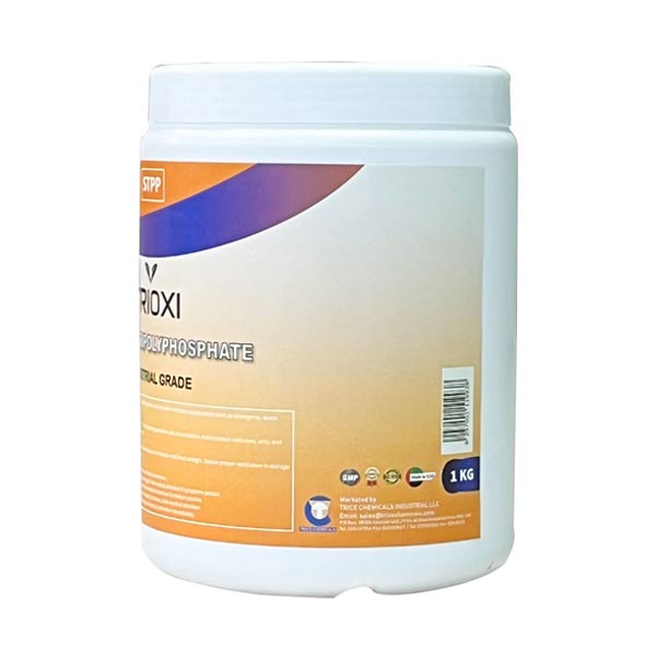 Trioxi Sodium Tripolyphosphate (STPP) 1KG Bottle - Effective for Detergents & Water Treatment